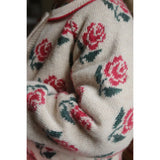 Konges Sløjd Rose Belou Stickad Krage Cardigan