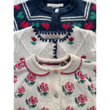 Konges Sløjd Rose Belou Stickad Krage Cardigan