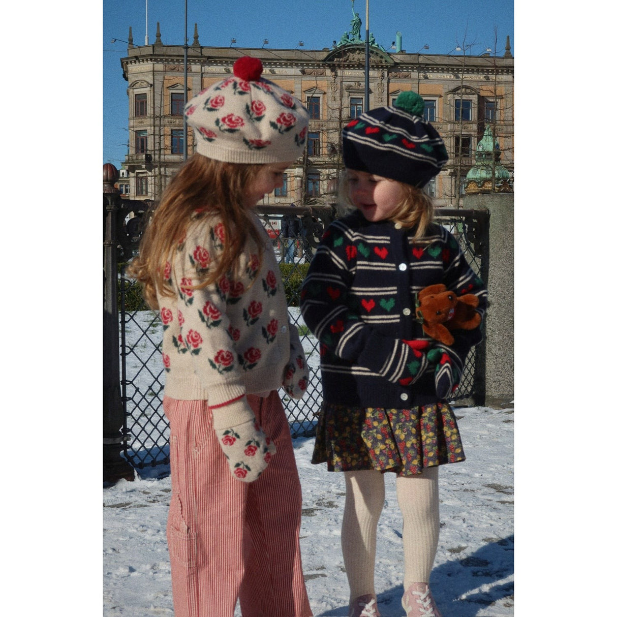 Konges Sløjd Rose Belou Stickad Krage Cardigan