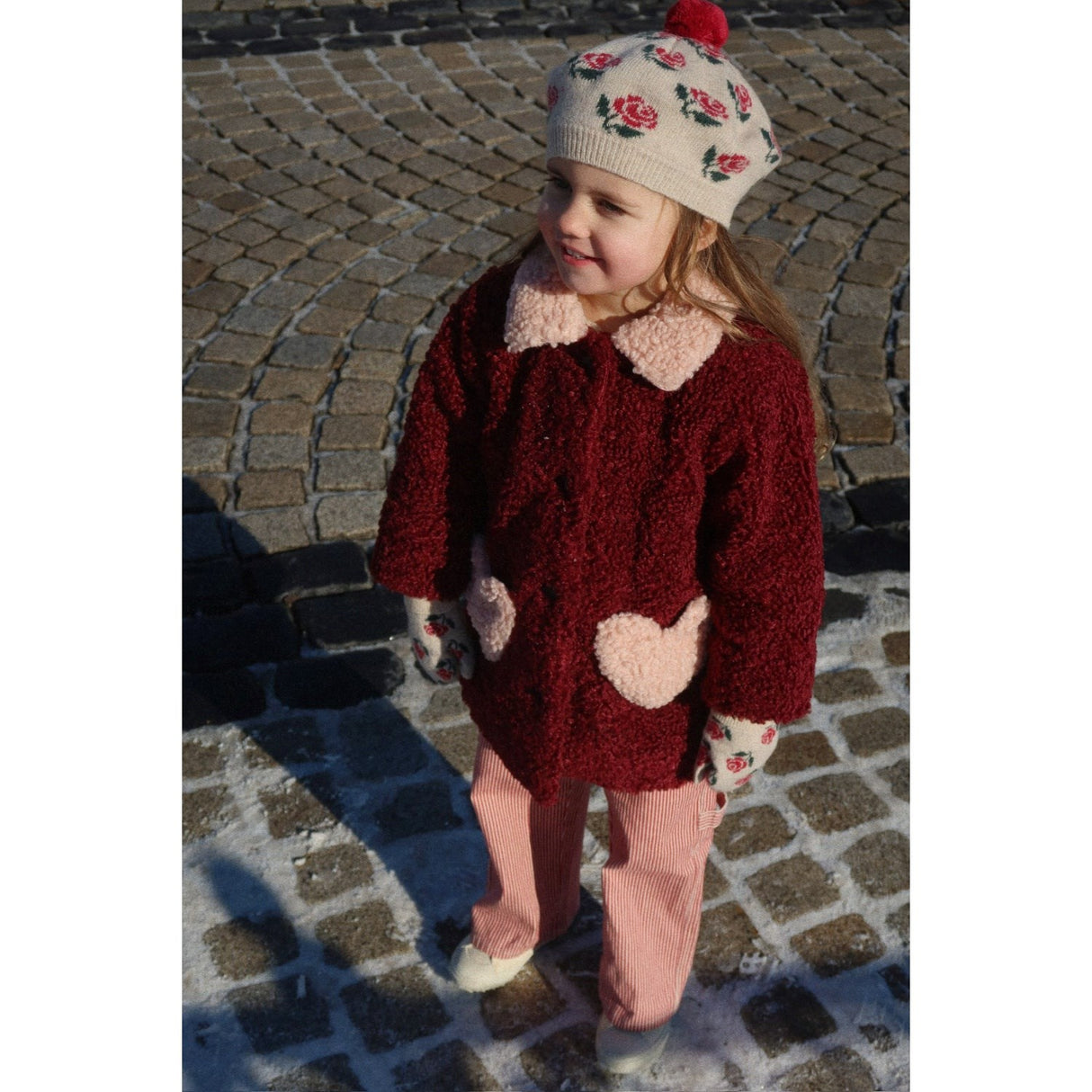 Konges Sløjd Rose Belou Stickad Beret
