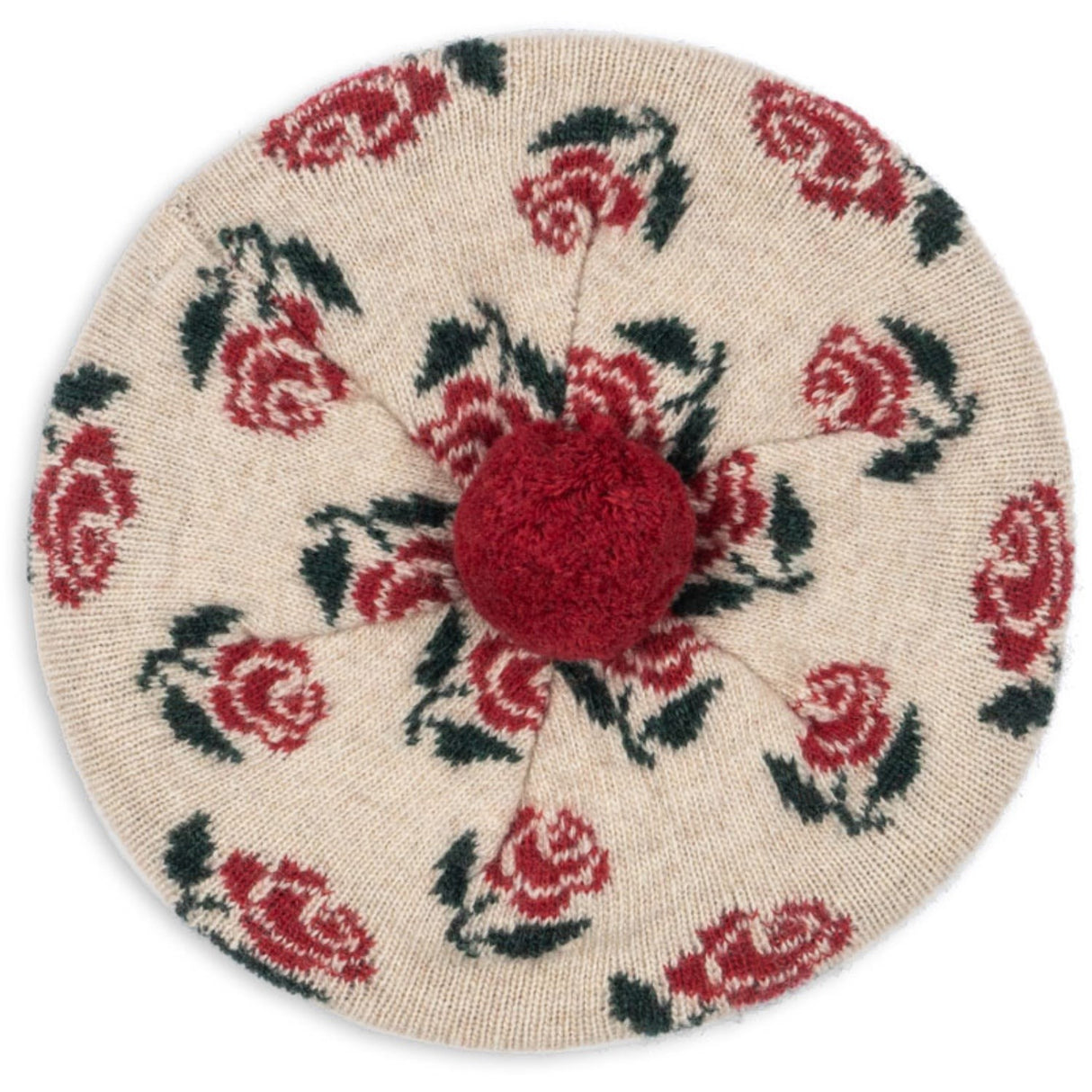 Konges Sløjd Rose Belou Stickad Beret