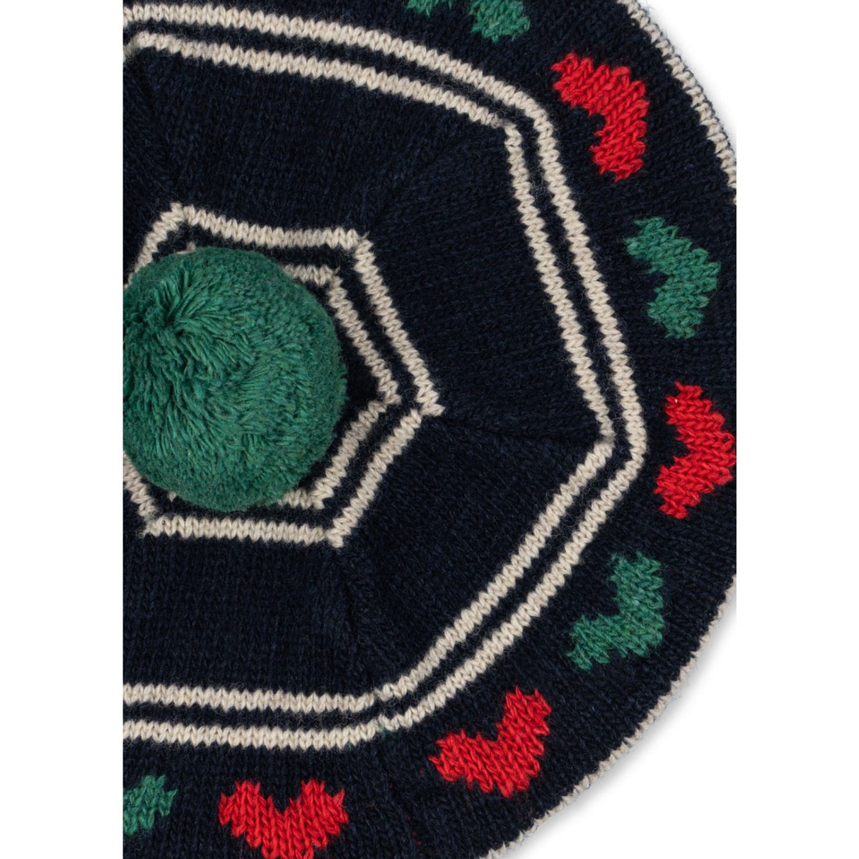 Konges Sløjd Heart Belou Stickad Beret