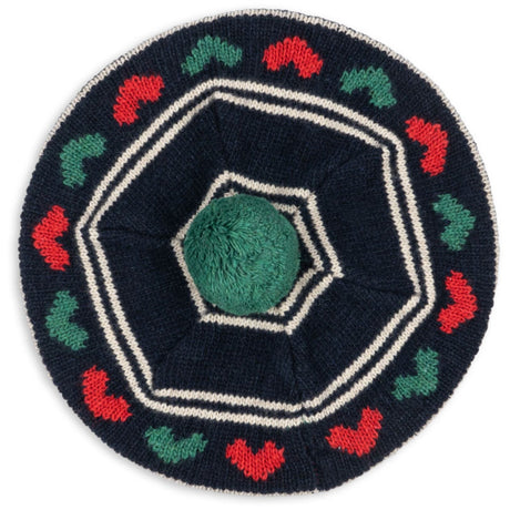 Konges Sløjd Heart Belou Stickad Beret