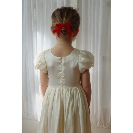 Konges Sløjd Barbados Cherry 2 Pack Sammet Dubbel Rosett Hair Clips