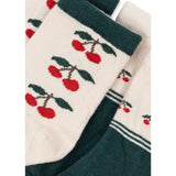 Konges Sløjd Cherry Mix 2 Pack Jaquard Strumpor
