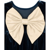 Konges Sløjd x Luksusbaby Navy Blazer Gia Rosett Klänning Grs