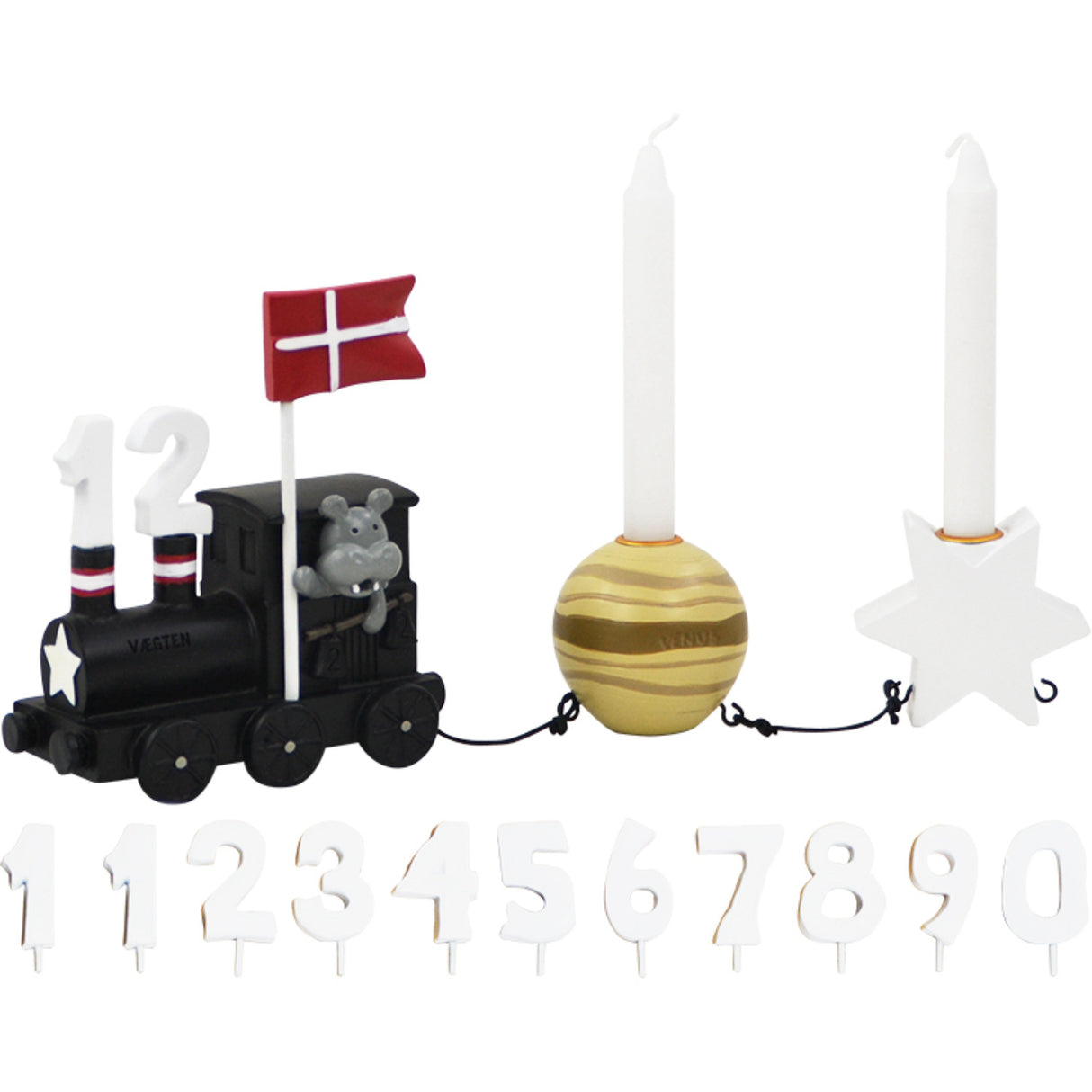 Kids by Friis Vægten Födelsesdagstog M. Planet Og Stjerne