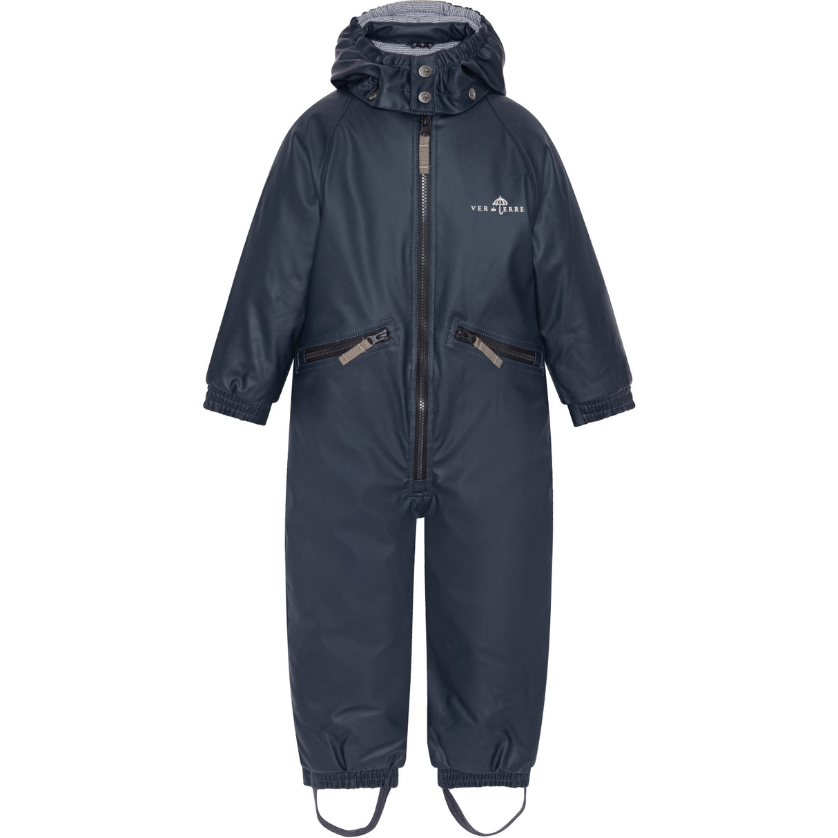 Ver de Terre Gummi Vinteroverall Navy