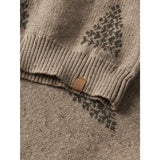 Lil'Atelier Oxford Tan Nmngalto Bob Ls Stickad Lil