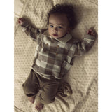 Lil'Atelier Sepia Tint Nbmrobo Ls Loose Stickad Card Lil