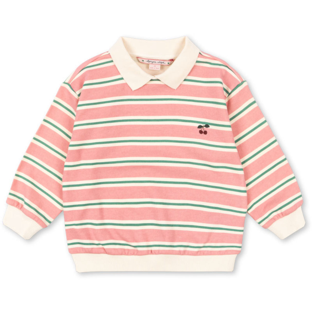 Konges Sløjd Blush Bound Stripe Spotty Ls Pikétröja Gots