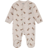 Pippi Violet Ice Nattdräkt W/F -Buttons 2-Pack