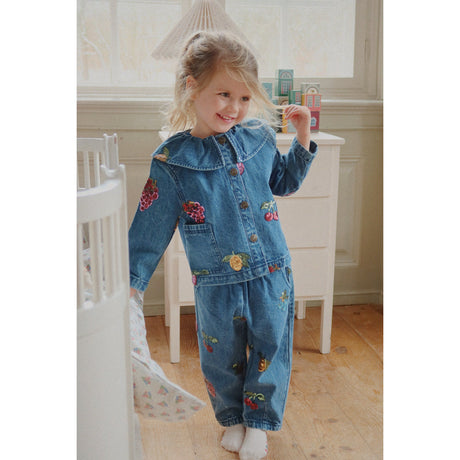 Konges Sløjd Vitamins Magot Paljet Frill Byxor Gots