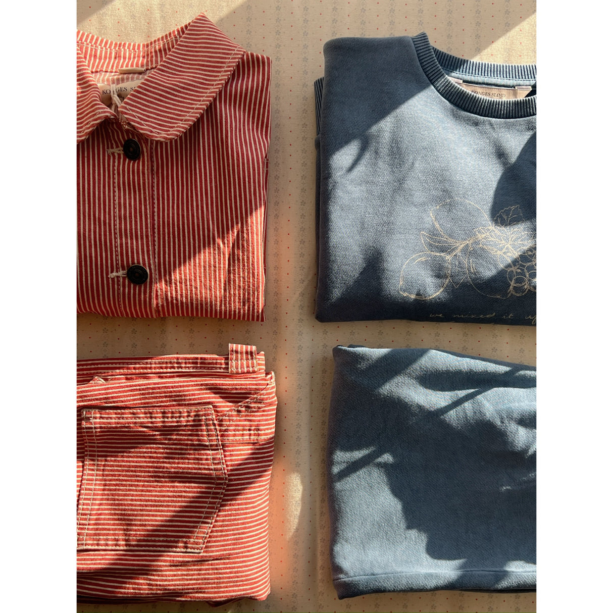 Konges Sløjd Regal Orchid Lou Washed Sweat Skjorta Ocs