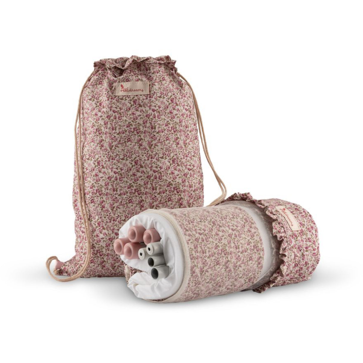 Así Martina Kollektion - Rejseseng Med Transporttaske, Til Dukker 36–46 Cm