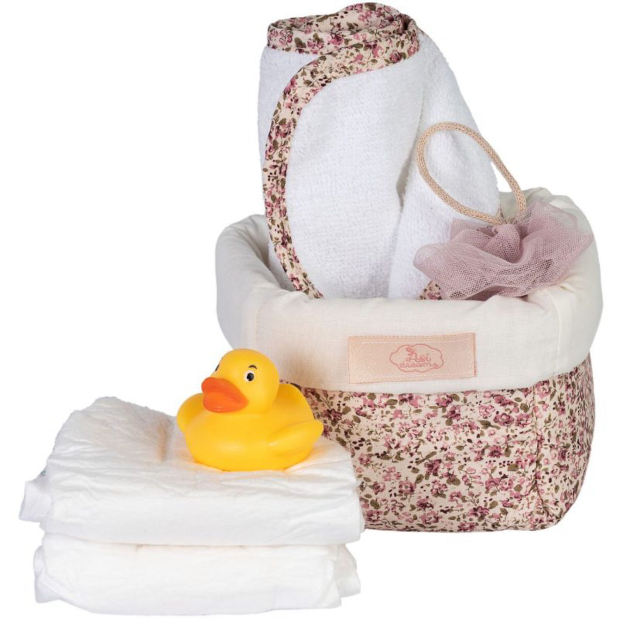 Así Martina Kollektion - Korg Med Badeværelsestilbehør, Til Dukker 36–46 Cm