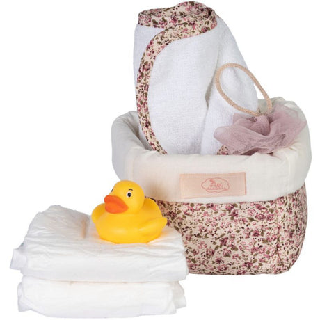 Así Martina Kollektion - Korg Med Badeværelsestilbehør, Til Dukker 36–46 Cm