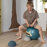 Find that Hippo Hoppebold - Färg Mørk Cyan, Str. 45 Cm