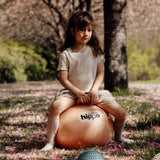 Find that Hippo Hoppebold - Färg Persisk Orange, Str. 45 Cm