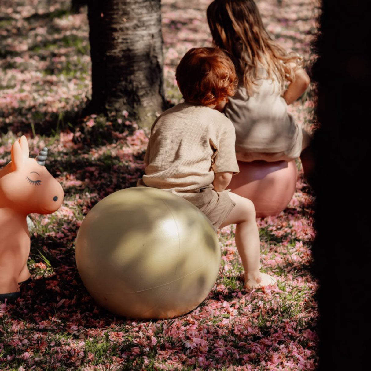 Find that Hippo Hoppebold - Färg Gammel Guld, Str. 45 Cm