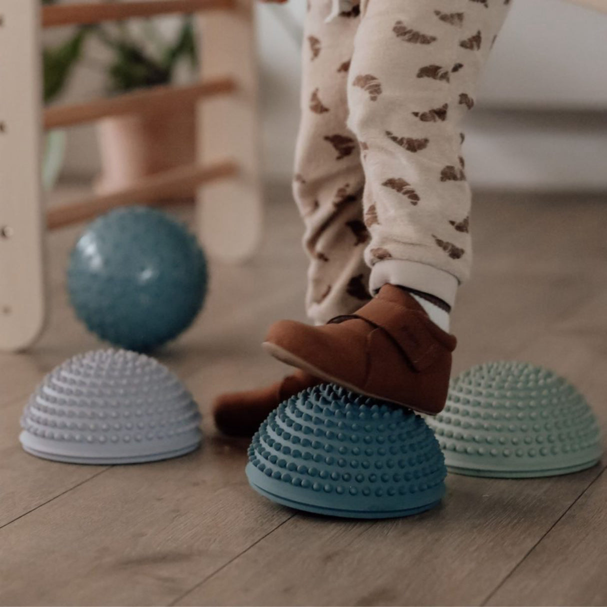 Find that Hippo Sanse-Sten - Sett Med 4 Stk., Model Sunset