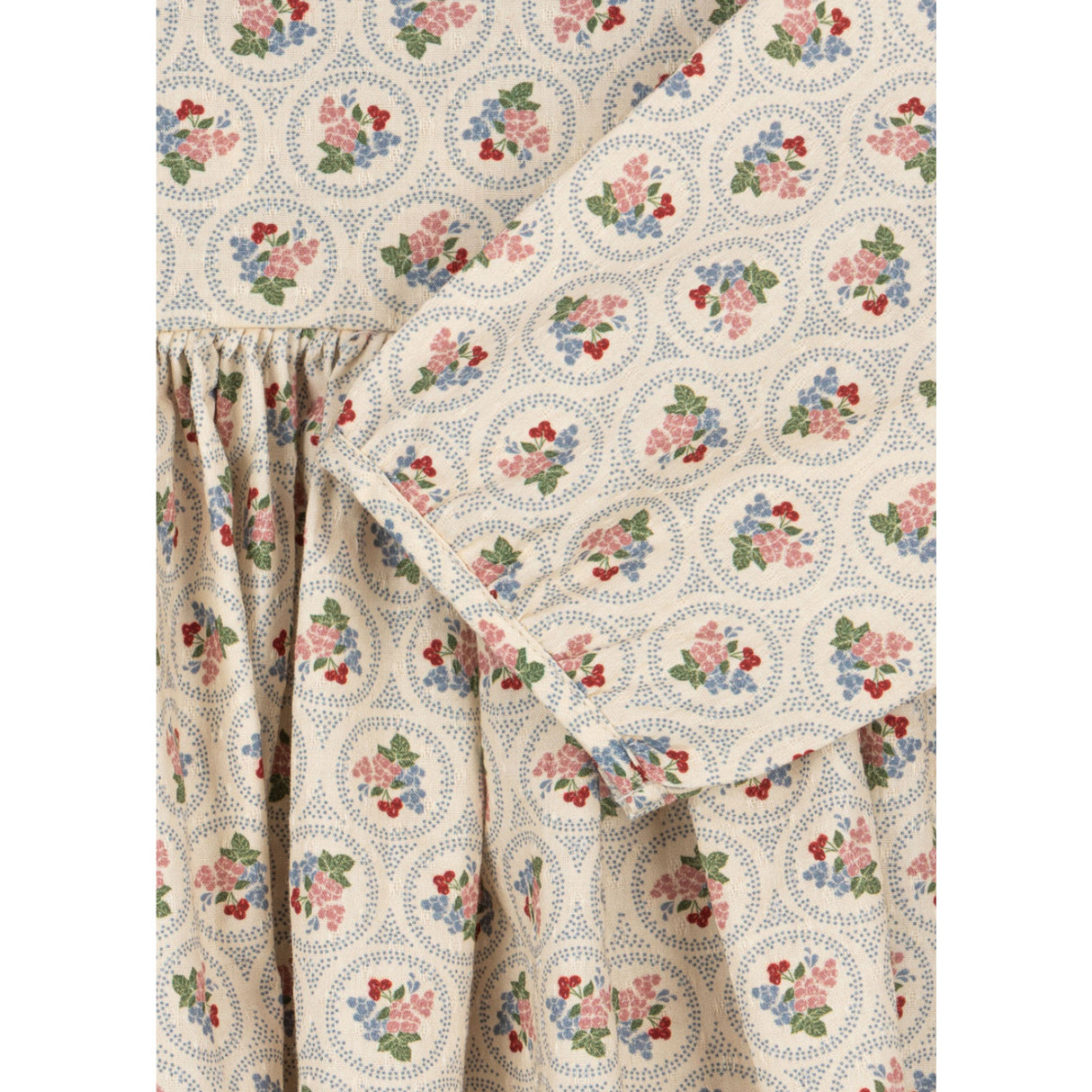 Konges Sløjd Verona Blues Cianna Ls Rosett Klänning Gots