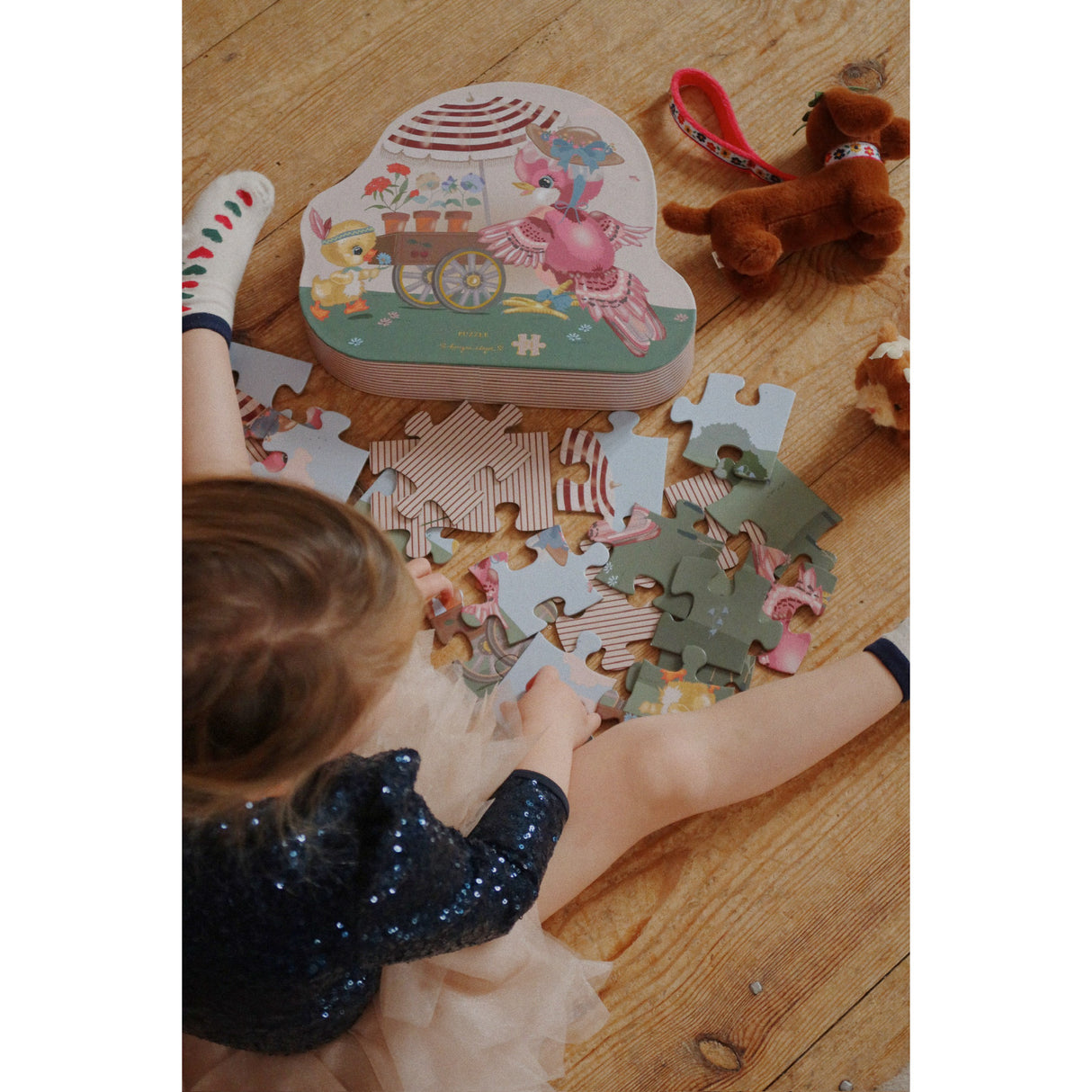 Konges Sløjd Car Birdie Birdie Pussel Fsc