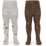 Konges Sløjd Lemon 2 Pack Jaquard Strumpbyxar Lemon