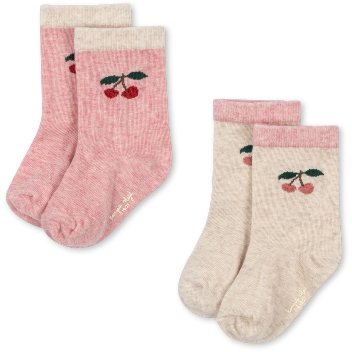 Konges Sløjd Cherry 2 Pack Cherry Strumpor