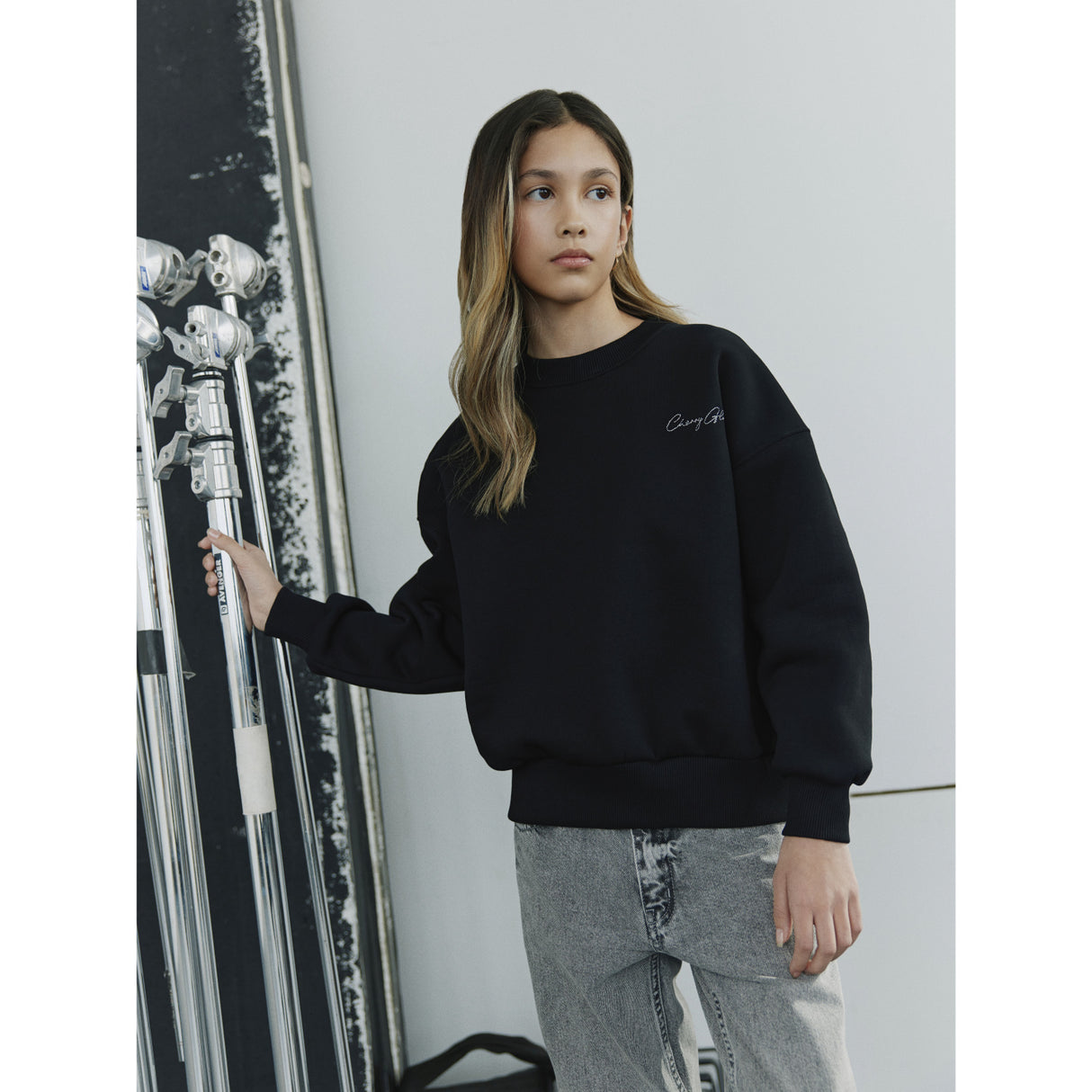 Sofie Schnoor Black EliSY Sweatshirt