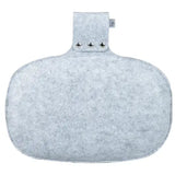 Curve Lab Light Grey Felt Kudde