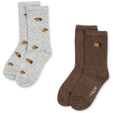 Konges Sløjd Lemon 2 Pack Lemon Strumpor