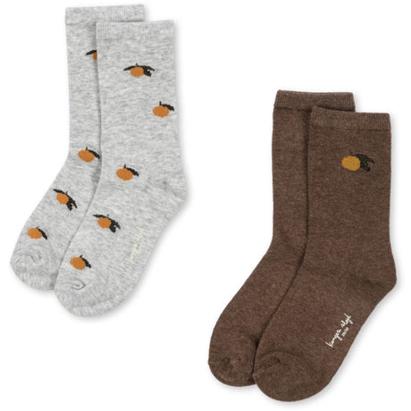 Konges Sløjd Lemon 2 Pack Lemon Strumpor