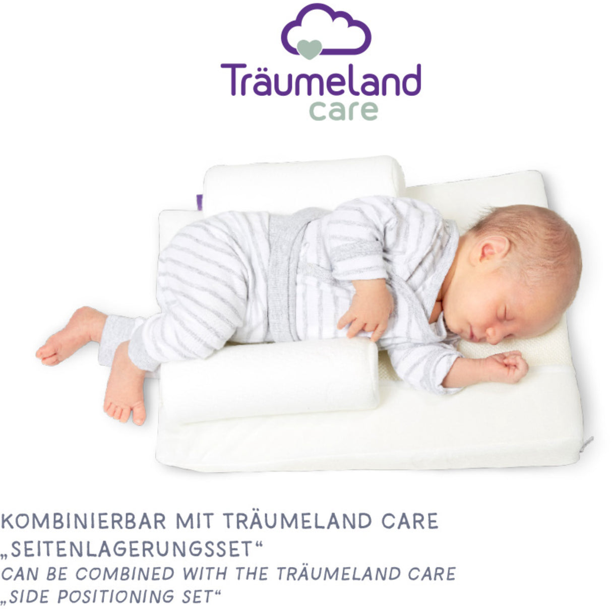 Träumeland White Wedge-Cushion Visco (From 0 To 8 Months)