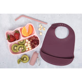 We Might Be Tiny Blomme & Lyselilla 2-Pack Haklapp