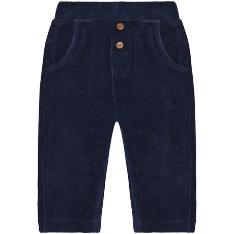 Hust & Claire More Navy Gordon Ottoman