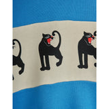 Mini Rodini Blue Panther Panel Sweatshirt