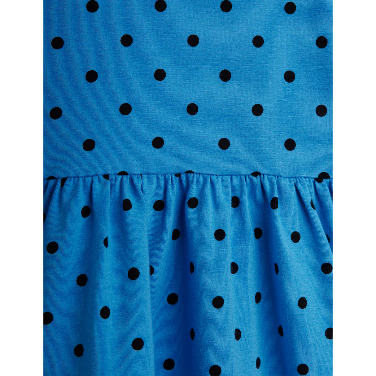 Mini Rodini Blue Polka Dots AOP Ls Klänning