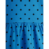 Mini Rodini Blue Polka Dots AOP Ls Klänning