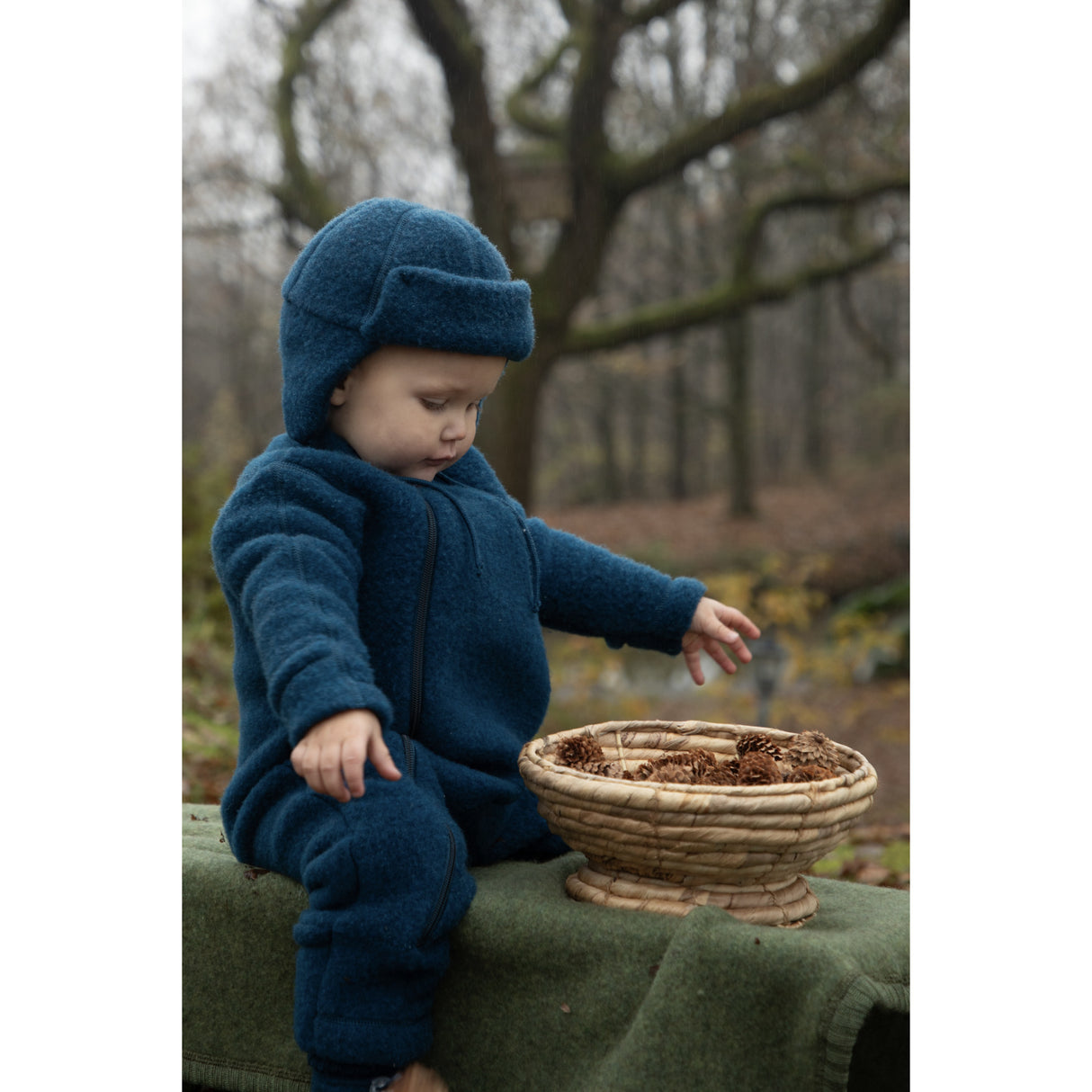 Joha Dark Turquoise Onesie 2-I-1