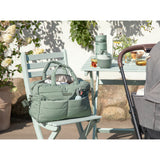 DonebyDeer Green Quiltad Skötväska