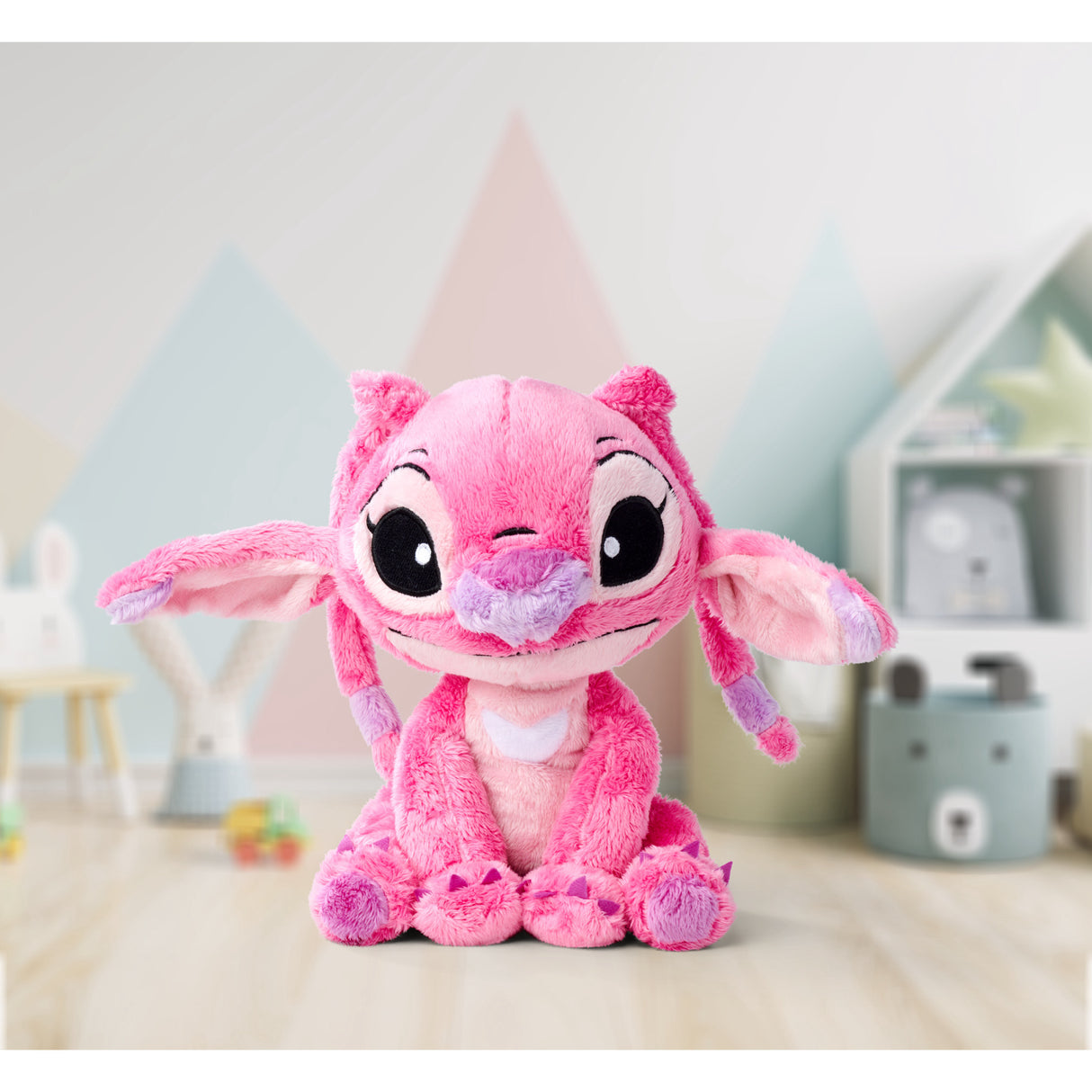 Simba Toys Disney Lilo & Stitch, Angel Nallebjörn (25 Cm)