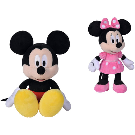 Simba Toys Disney Mickey eller Minnie Mouse Teddy Bear (20 cm) asst.
