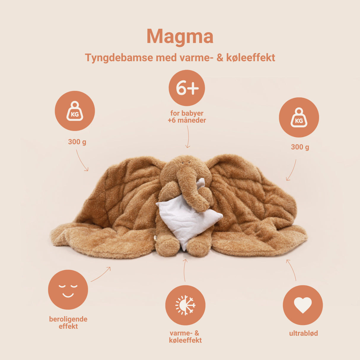 MEMBANTU Brown Warm & Weight Plys Magma01