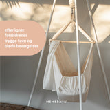 MEMBANTU Grey Organic Baby Hammock Premium