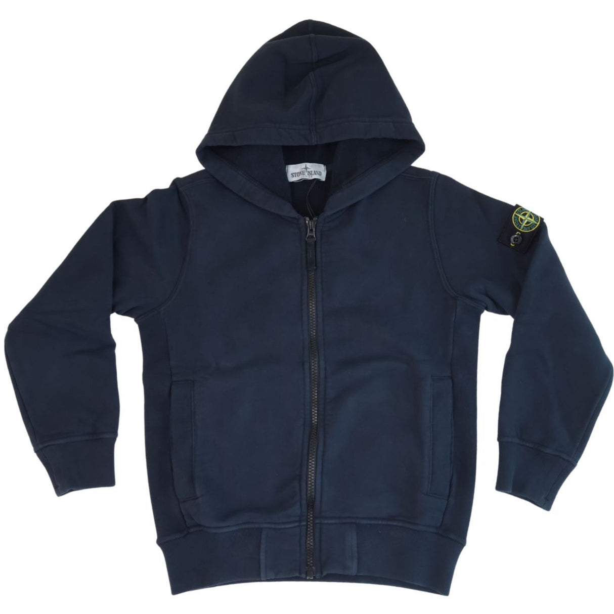 Stone Island Navy Blue Hoodies Sweater