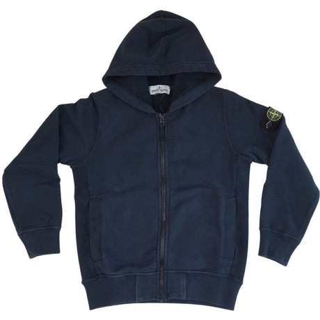 Stone Island Navy Blue Hoodies Sweater