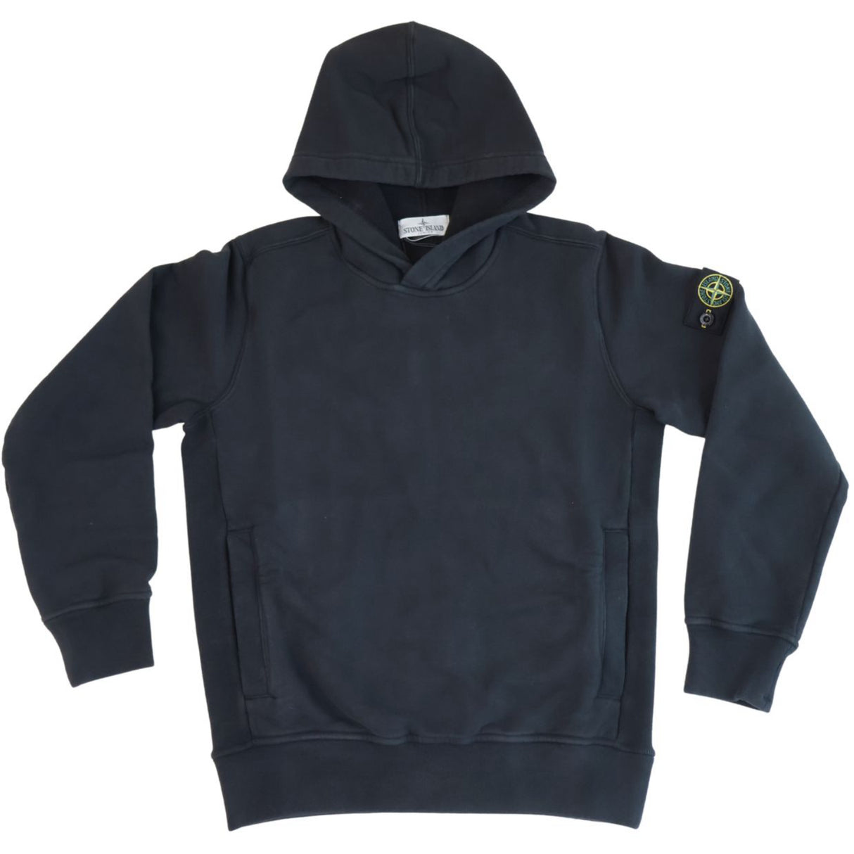 Stone Island Black Hoodies Sweater