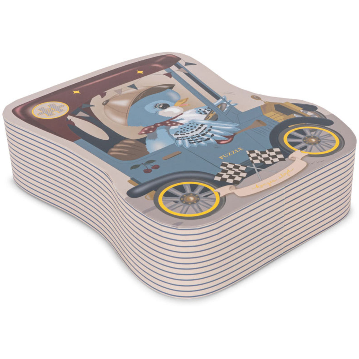 Konges Sløjd Car Birdie Birdie Pussel Fsc