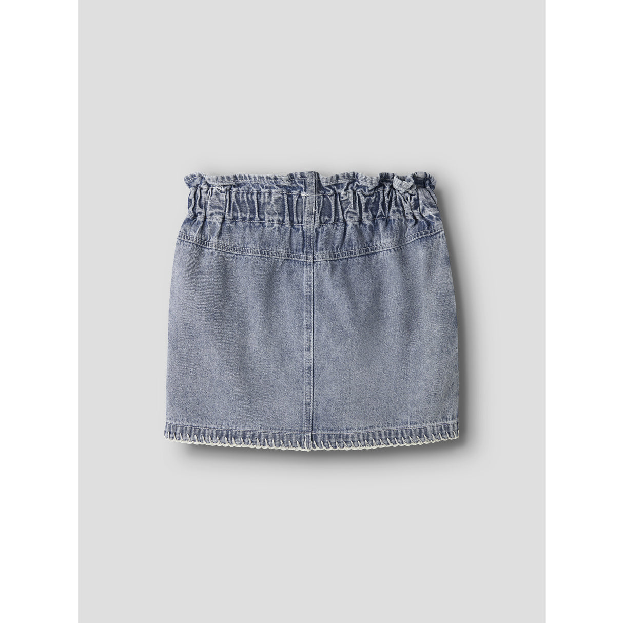 Lil'Atelier Medium Blue Denim Nmffunda Loose Dnm Kjol 5552-Fd Lil